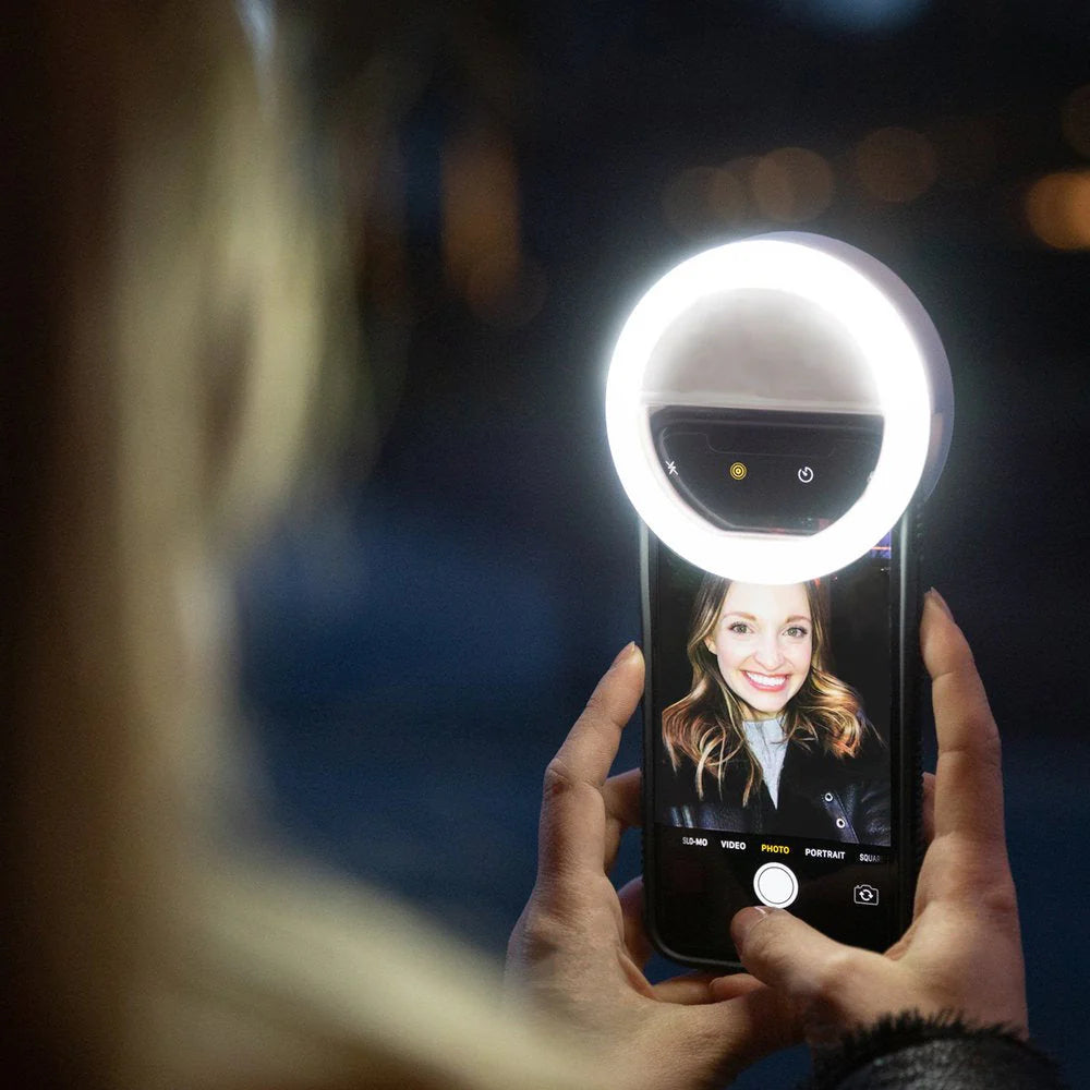 USB Charge Led Selfie Ring Light For IOS And Android Mobile Phone
